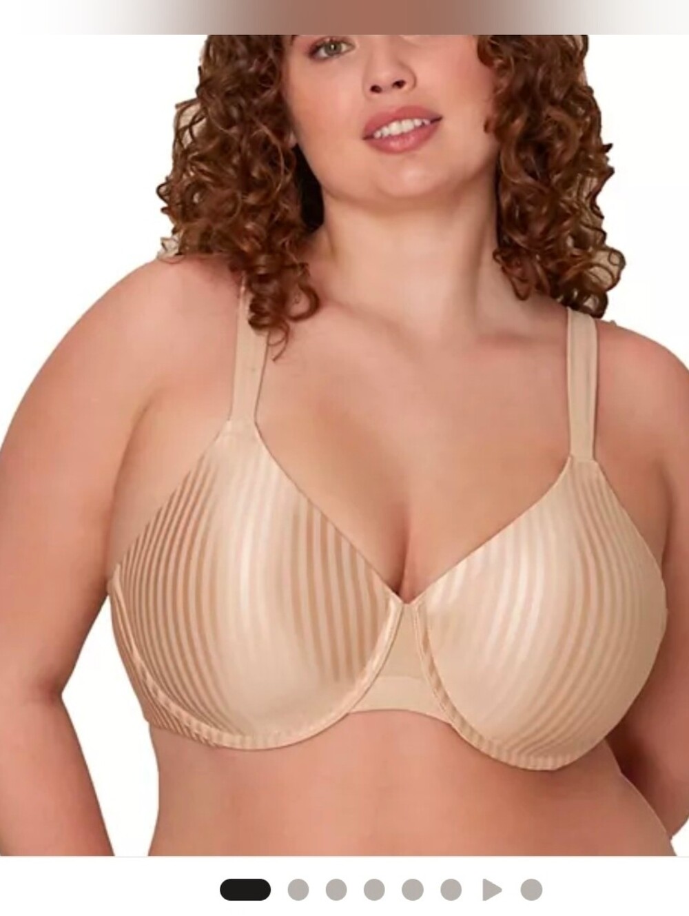 Playtex Secrets 38DD Perfectly Smooth Full Coverage Underwire Bra 4747 Beige NWT